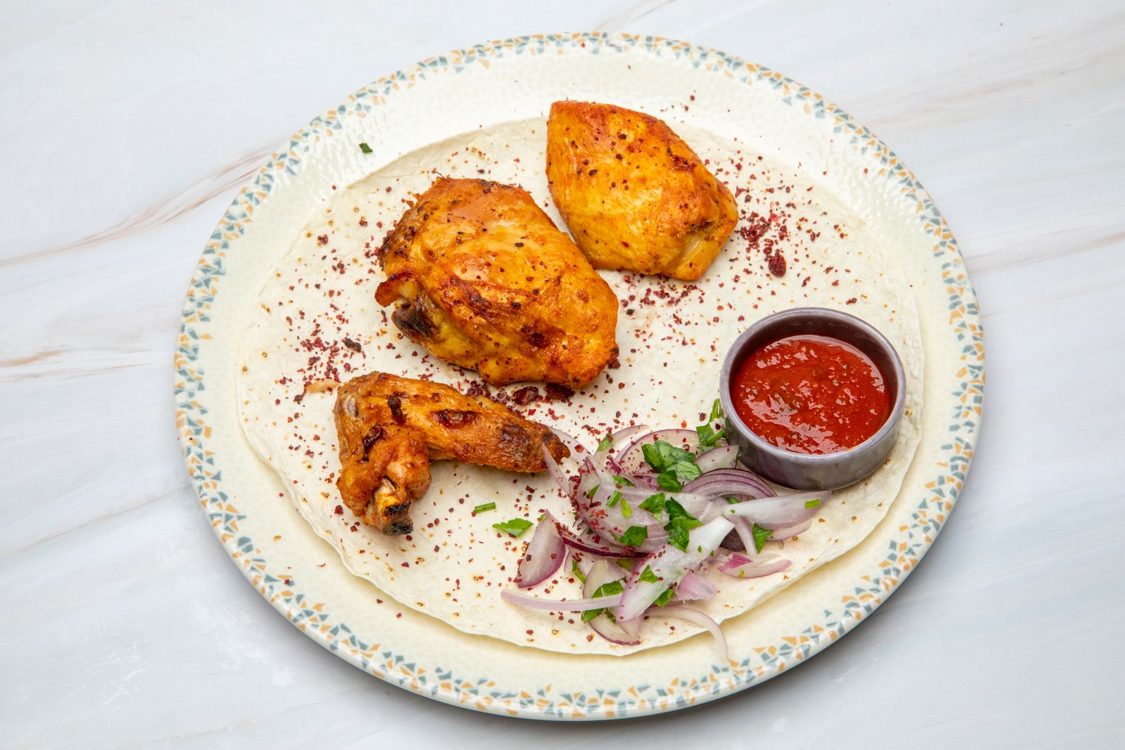 Toyuq Kabab Qarışıq