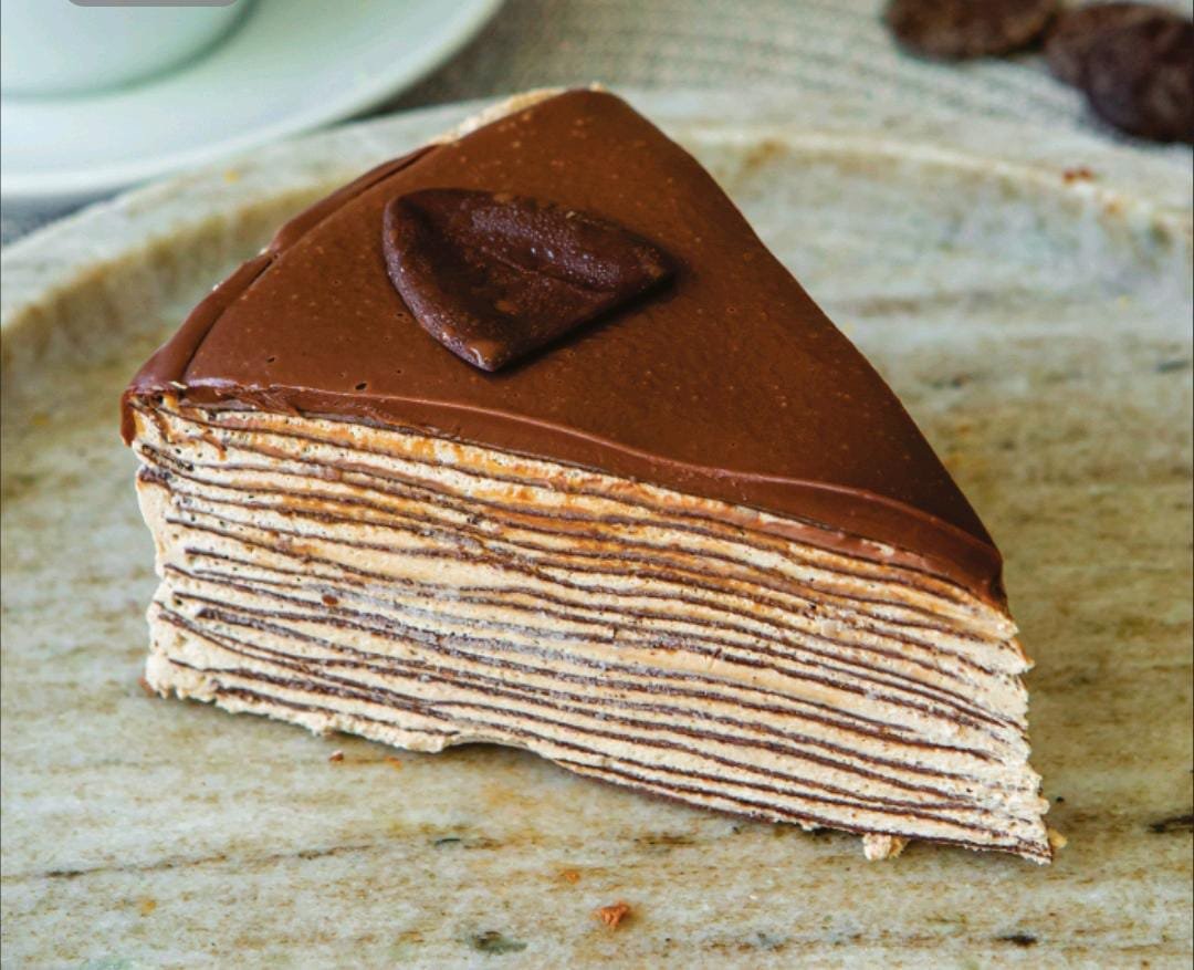 Chocolate crepe