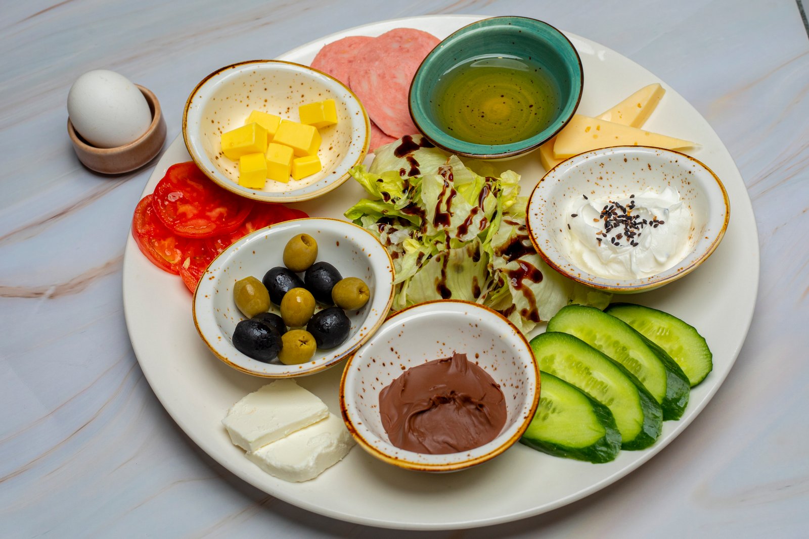 Səhər Yeməyi Boşqabı